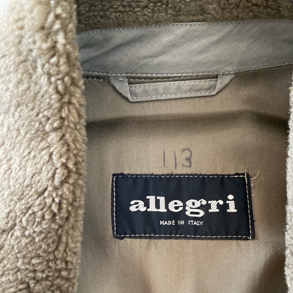 Men size large, green, winter coat
